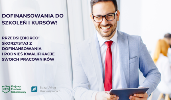 DOFINANSOWANIA DO SZKOLEŃ I KURSÓW!