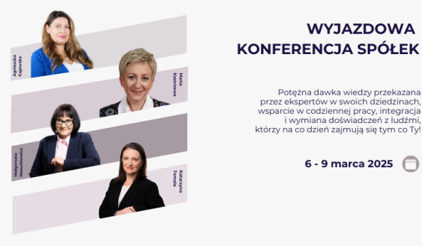 WYJAZDOWA KONFERENCJA SPÓŁEK