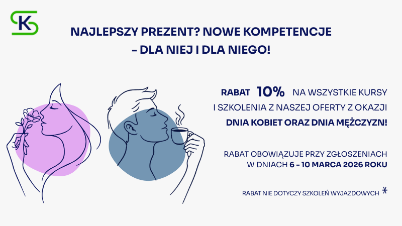 Najlepszy prezent? Nowe kompetencje – dla Niej i dla Niego!